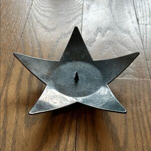 IKEA Dark Blue Star Candle Holder